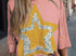 Mauve star top