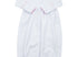 White picot trimmed gown
