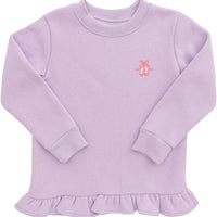 Itsy bitsy ruffle ballet sweatshirt