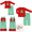 Tractor appliqué Christmas boy set