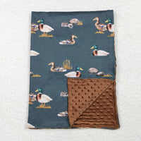 Duck baby blanket