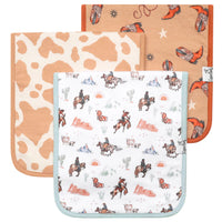 Boone burp cloths set of 3