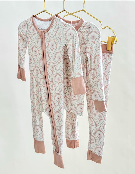 Paisley long zippy bamboo
