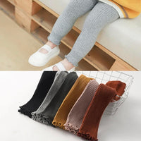 Ruffle tight leggings