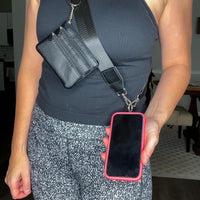 Hands Free Pouch Strap - black