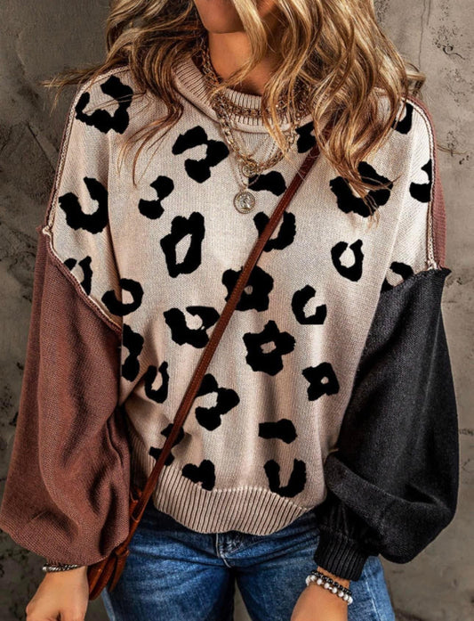 Leopard sweater