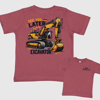 See you later excavator tee