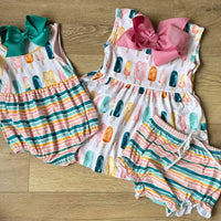 Popsicle short set