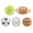 3in sport ball rattle
