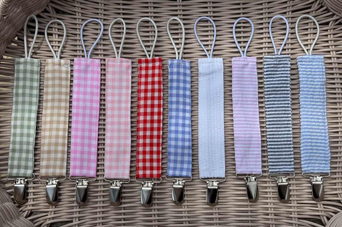 Paci clips - embroider me!