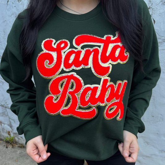 Santa baby sweatshirt