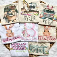 Personalized Easter ETA MARCH