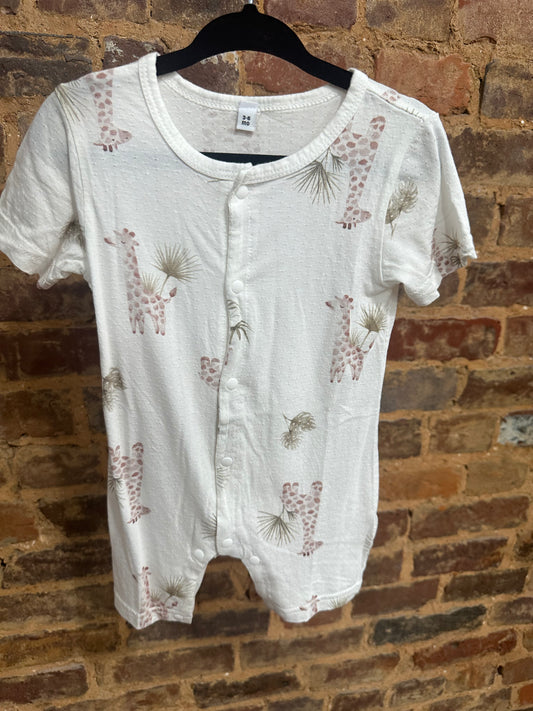 Bamboo Giraffe romper