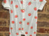 Bamboo Strawberry girls romper