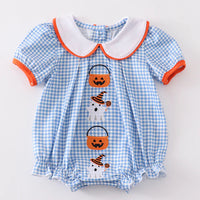 Pumpkin ghost collar bubble
