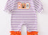 Boo Appliqué girls romper