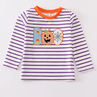Boo striped top