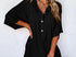 Black flow romper