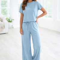 Blue pant set