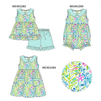 Green Lilly girls bubble
