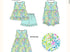 Green Lilly girls bubble