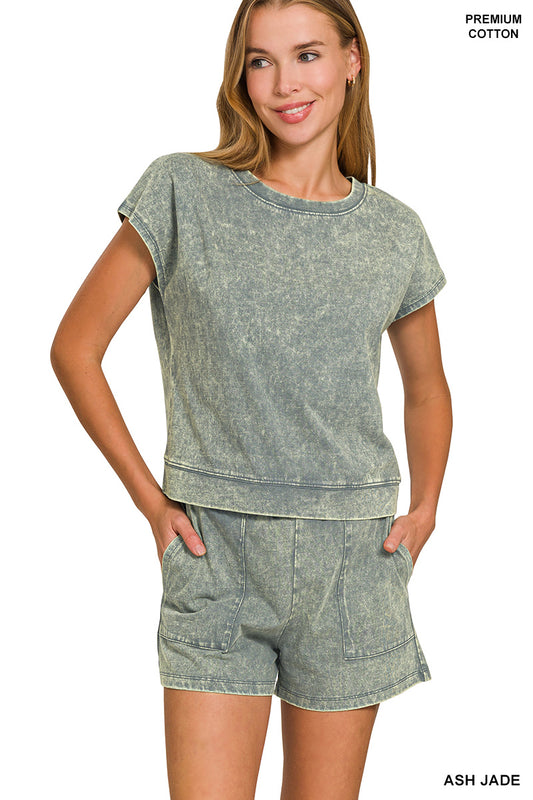 Ash Jade short sets