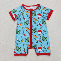 Fishing boys short zippy