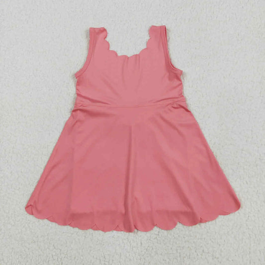 Scallop skort dress