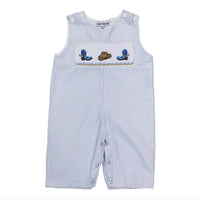 Cowboy boots & hat smocked Jon Jon