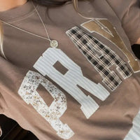 PRAY appliqué tee