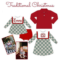 Christmas plaid collection