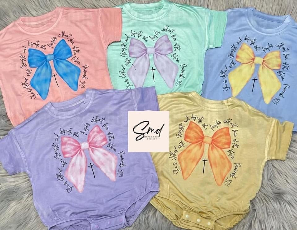 She is clothed… bubble- pink