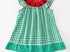 Smocked watermelon girls dress