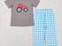 Valentines tractor pant set