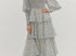 Ruffle tiered floral long sleeve maxi dress