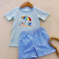 Boys beach short set
