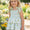 Spring floral dress