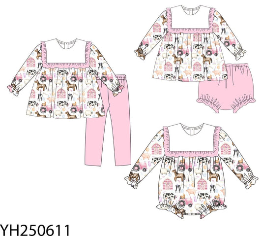 Farm animal pant set - 5/6
