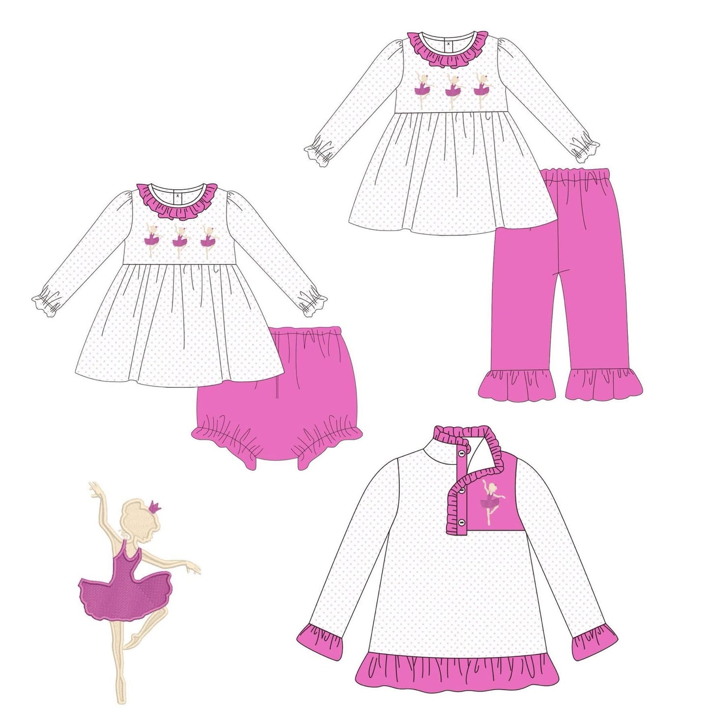 Dancer pant set - 4T