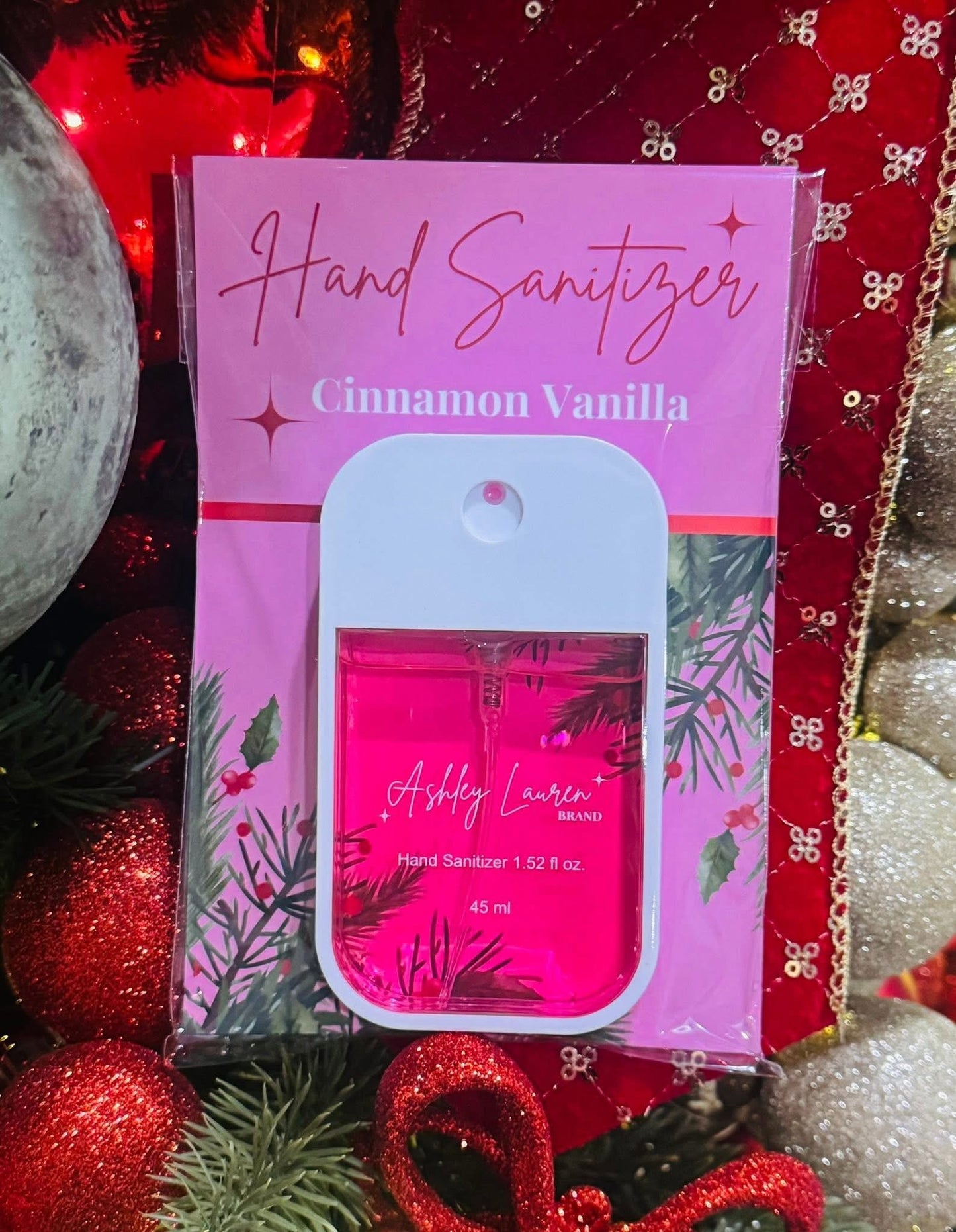 Christmas hand sanitizer
