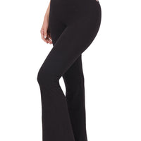 High wasted black yoga pants