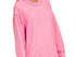 Brushed oversized sweater-candy pink