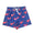 Navy blue crab swim trunks