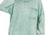 Acid Wash Raw Edge Pocket Pullover - ash Jade