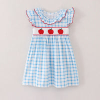Apple smocked dress