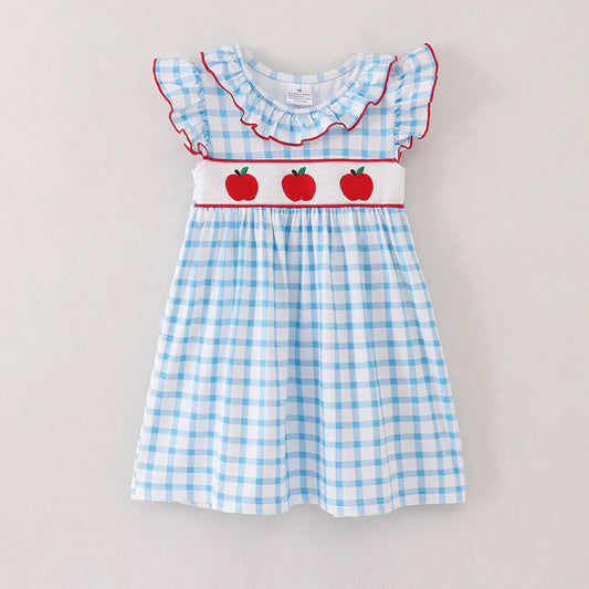 Apple smocked dress