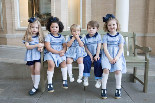 Monday Blues Girls Set