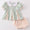 Green floral baby bloomer