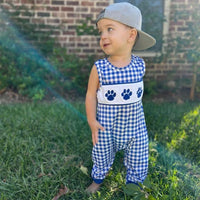Paw print trio boys longall