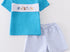 Zoo animal boys short set